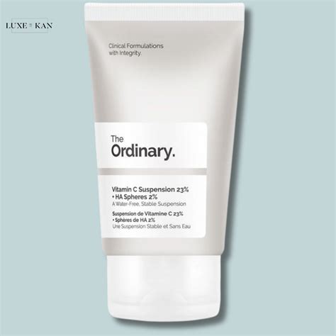 The Ordinary Vitamin C Suspension 23% + HA Spheres 2% – Luxe by Kan