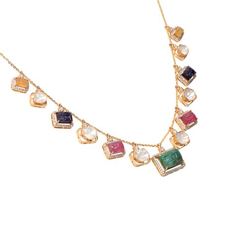 Luster Liege Polki Diamond Necklace | Polki Stories by Raniwala – Polki ...