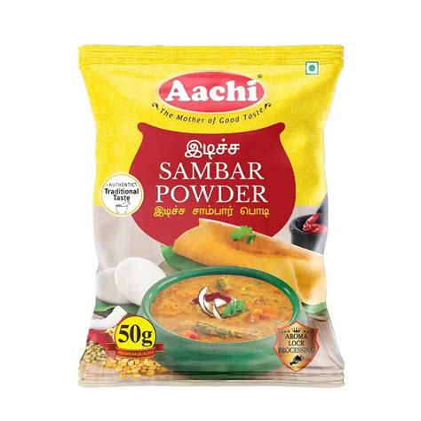 Aachi Idicha Sambar Powder | Authentic South Indian Taste – Aachifoods
