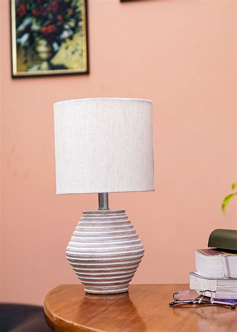 Get Atury Table Lamp with Beige Shade at ₹ 3290 | LBB Shop