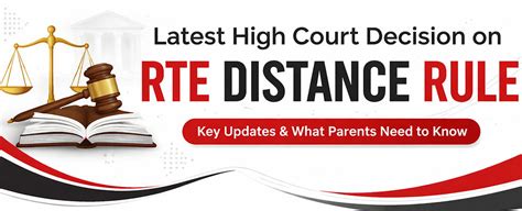 Latest High Court Decision on RTE Distance Rule (2026): Full Update ...