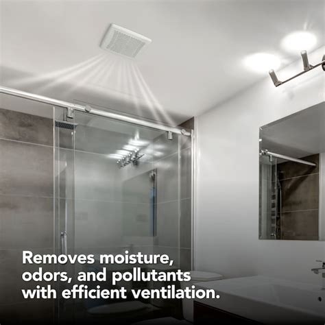 Broan-NuTone 2-Sone 50-CFM White Bathroom Ventilator Fan (ENERGY STAR ...
