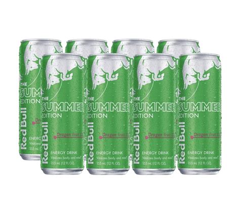 Amazon.com : Red Bull The Summer Edition - Dragon Fruit - 12fl.oz. (8 ...