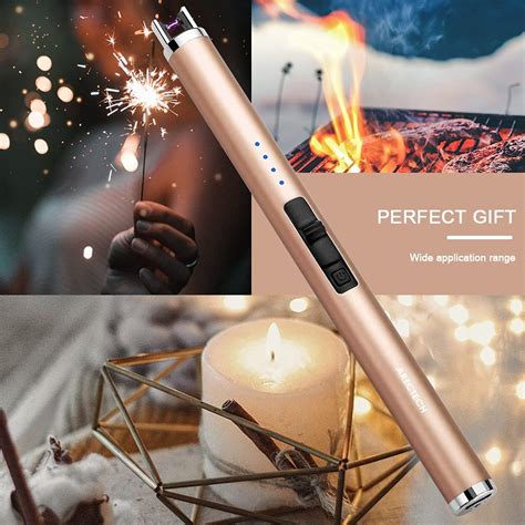 Buy ARECTECH Lighter Rechargeable Lighter Electric Lighter Candle ...