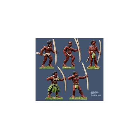 Acheter Melanesian Islanders w/Bows - Jeu de figurines - Pulp Figures