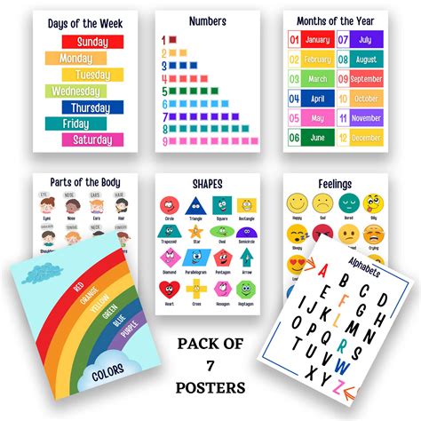Buy The Ultimate Educational Set - Days of the week,Numbers,Months of ...