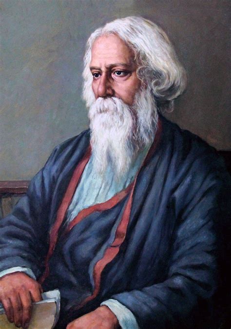 Portrait Of Gurudev Rabindranath Tagore - Framed Prints by Tallenge ...