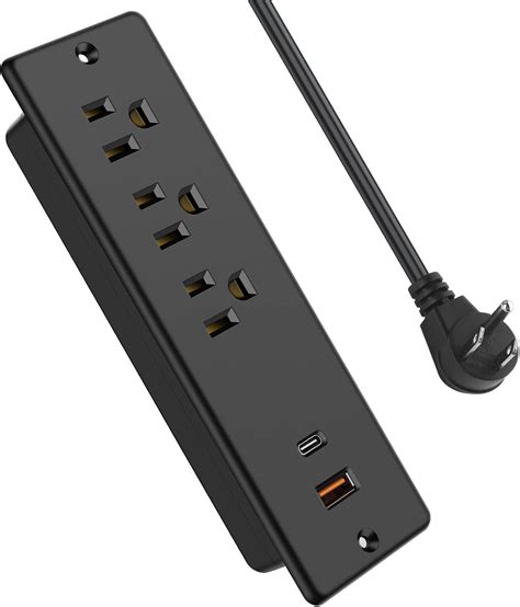 Jgstkcity Flush Mount Power Strip with USB C Ports - Ideal for India | Ubuy