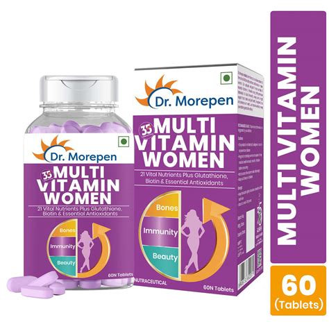 Buy DR. MOREPEN MULTIVITAMINS FOR WOMEN WITH CALCIUM & HERBAL EXTRACTS ...
