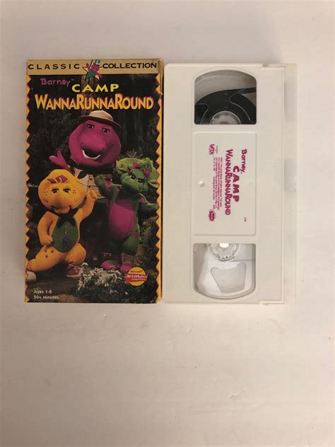 Barney-Barneys Camp WannaRunnaRound(VHS 1997)TESTED-RARE VINTAGE-SHIPS ...