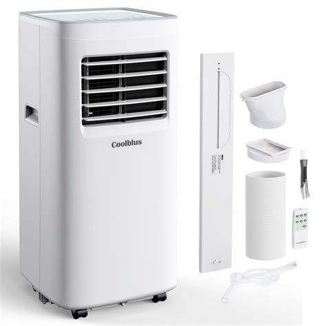 Coolblus Portable Air Conditioners,10000 BTU air conditioner Cools Up ...