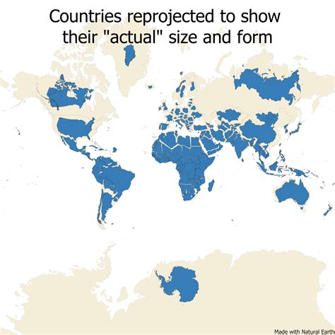 Real-World Map Projection 的图像结果