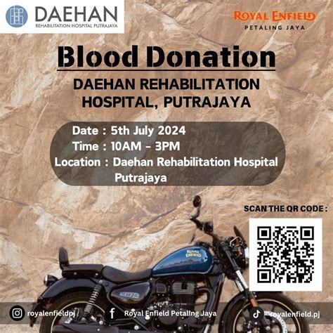 Blood Donation Invitation, Daehan Rehabilitation Hospital Putrajaya, 4 ...
