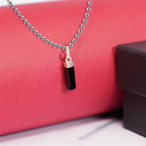 Black Tourmaline Pendant for Kids – Art of Healing