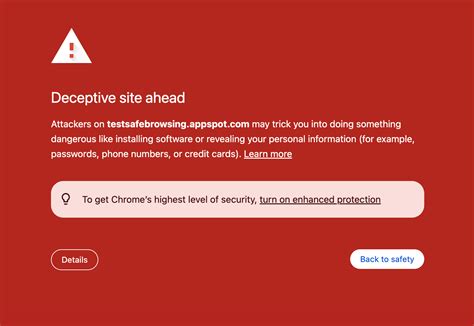 Safe Browsing 的图像结果