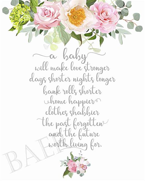 Baby Shower Sayings 8 X 10 Inch Winnie Baby Shower Centerpiece Classic