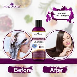 PARK DANIEL Anti-Hairfall Shampoo with Blackseed Oil Extract For Long ...