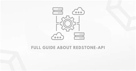 Full guide about redstone-api — Teletype