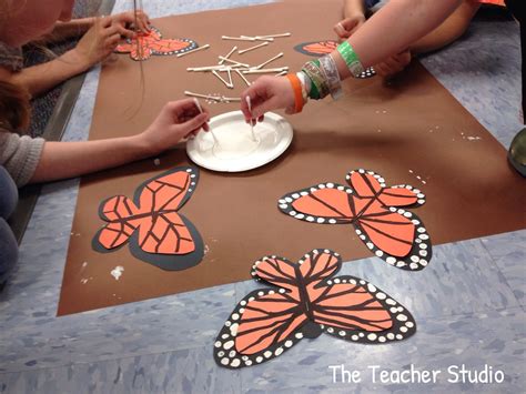 Monarch butterfly symmetry art for kids – Artofit