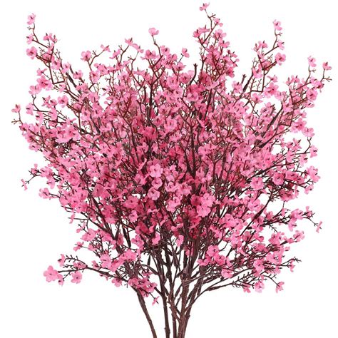 Buy AILANDA 6 Bundles Baby Breath Pink Artificial Flowers Gypsophila ...