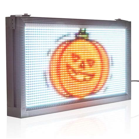 Leadleds Window Sign Programmable RGB Outdoor Waterproof Programmable