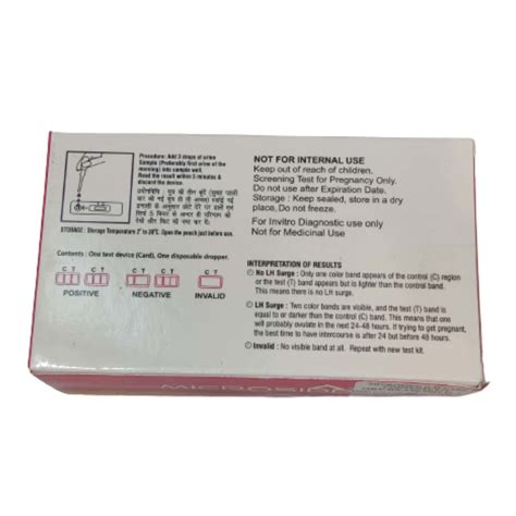 Buy MICROSIDD LH OVULATION KIT 10 TEST PACK Online & Get Upto 60% OFF ...