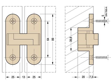 Ceam 60kg Concealed door Hinges | $38.62 | Interior Effects
