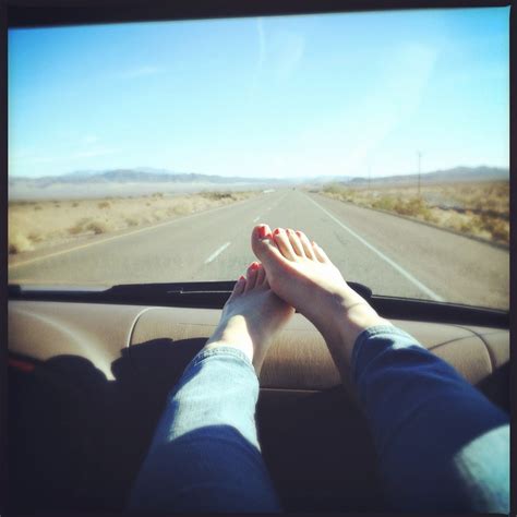 Ashley Johnson's feet