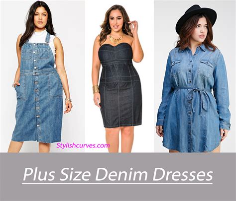 Denim Dress For Plus Size at Juan Borger blog