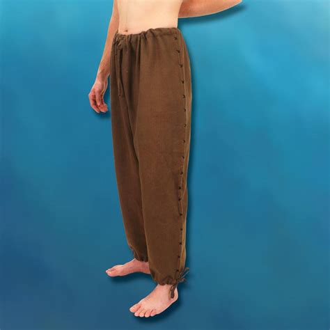Hand-Woven, Hand-Stitched Cotton Men’s Drawstring Pants - Museum Replicas