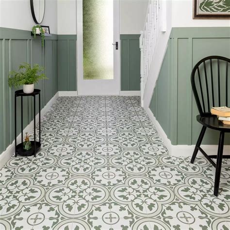 Greenish Floor Tile