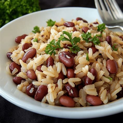 A Flavorful, Delicious Haitian Rice and Beans - bellieskitchen