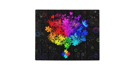 Autism Spectrum Tree Jigsaw Puzzle | Zazzle.co.uk