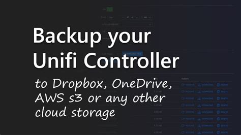 Image result for Unifi Controller Backup