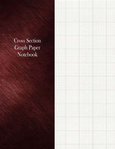 Buy Cross Section Graph Paper Notebook Book Online at Low Prices in ...