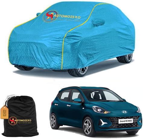 Automozexo Best Car Cover for Nios with Mirror and Antenna Pocket ...