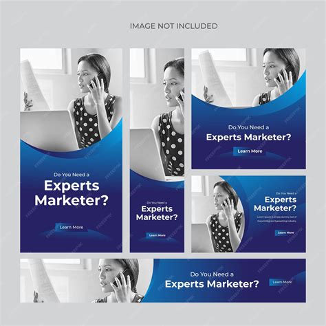 Premium Vector | Modern web banner ad set template web banner template ...