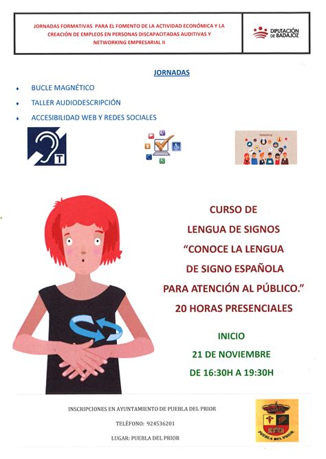 CURSO DE LENGUA DE SIGNOS "CONOCE LA LENGUA DE SIGNO ESPAÑOLA".