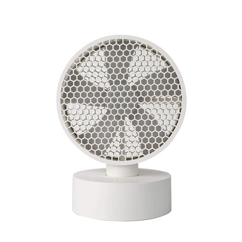 Buy Coolean 8 inch Honeycomb Oscillating Cordless Desk Fan USB 3900mAh ...