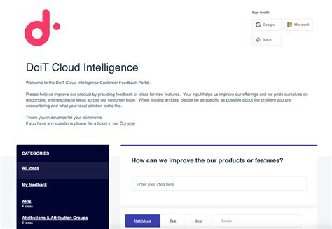 Share feedback | DoiT Help Center