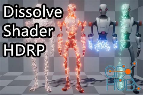 Dissolve Shaders VRChat Unity 的图像结果