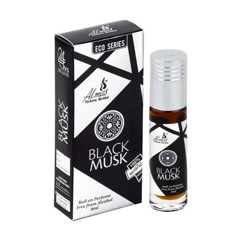 Almas Black Musk Attar - 6ml Roll On - Eco Series – Rayhan