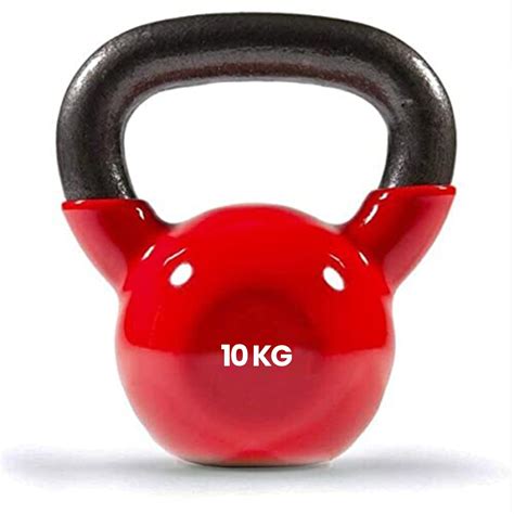 Buy Fitness Aim Vinyl Coated Solid Kettlebell for Gym Exercises ...