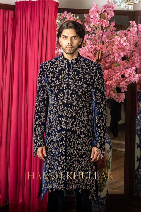 The Ishq-e-Saltanat Octupus Sherwani – Harshkhullar