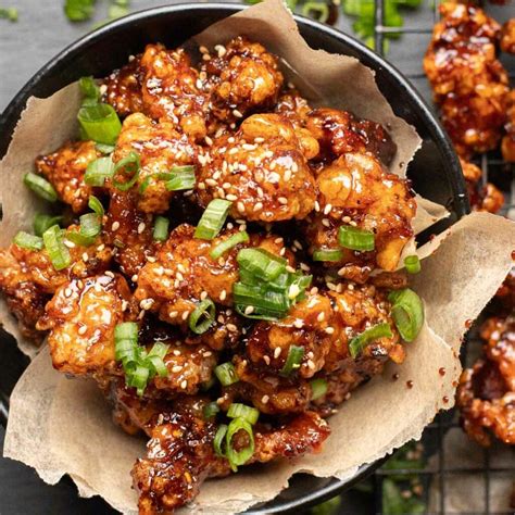 Korean Fried Chicken Recipe with Soy Garlic Sauce