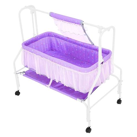 Amazon Brand - Supples Baby Cradle with Swing & Mosquito Net | for 0-8 ...