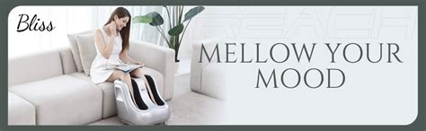 Reach Bliss Electric Foot Leg Calf Massager With Shiatsu, Acupoint ...