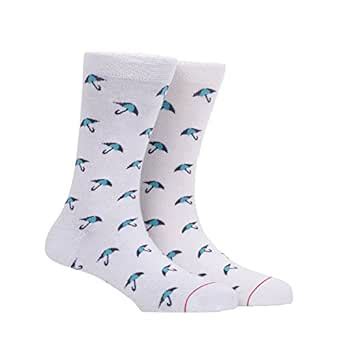 Shalinindia Aloe Vera Infused Sock For Men Formal Casual Crew Length ...