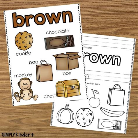 Brown Color Objects For Kindergarten at Phyllis Lange blog