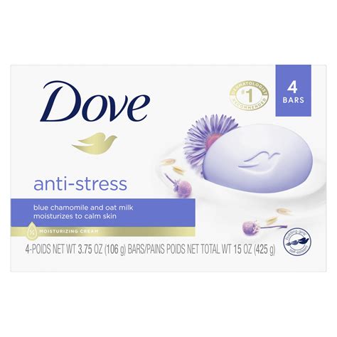 Dove Anti-Stress Blue Chamomile And Oat Milk Cream India | Ubuy